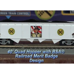 Bachmann 01503 HO Scale Boy Scouts Special E-Z App Control Electric Train Set -ringkestore shop 01503 05 32580.1678519489