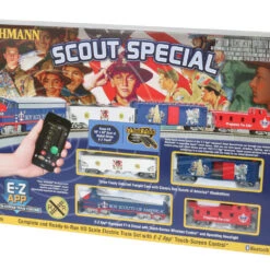 Bachmann 01503 HO Scale Boy Scouts Special E-Z App Control Electric Train Set -ringkestore shop 01503 69191.1671299449