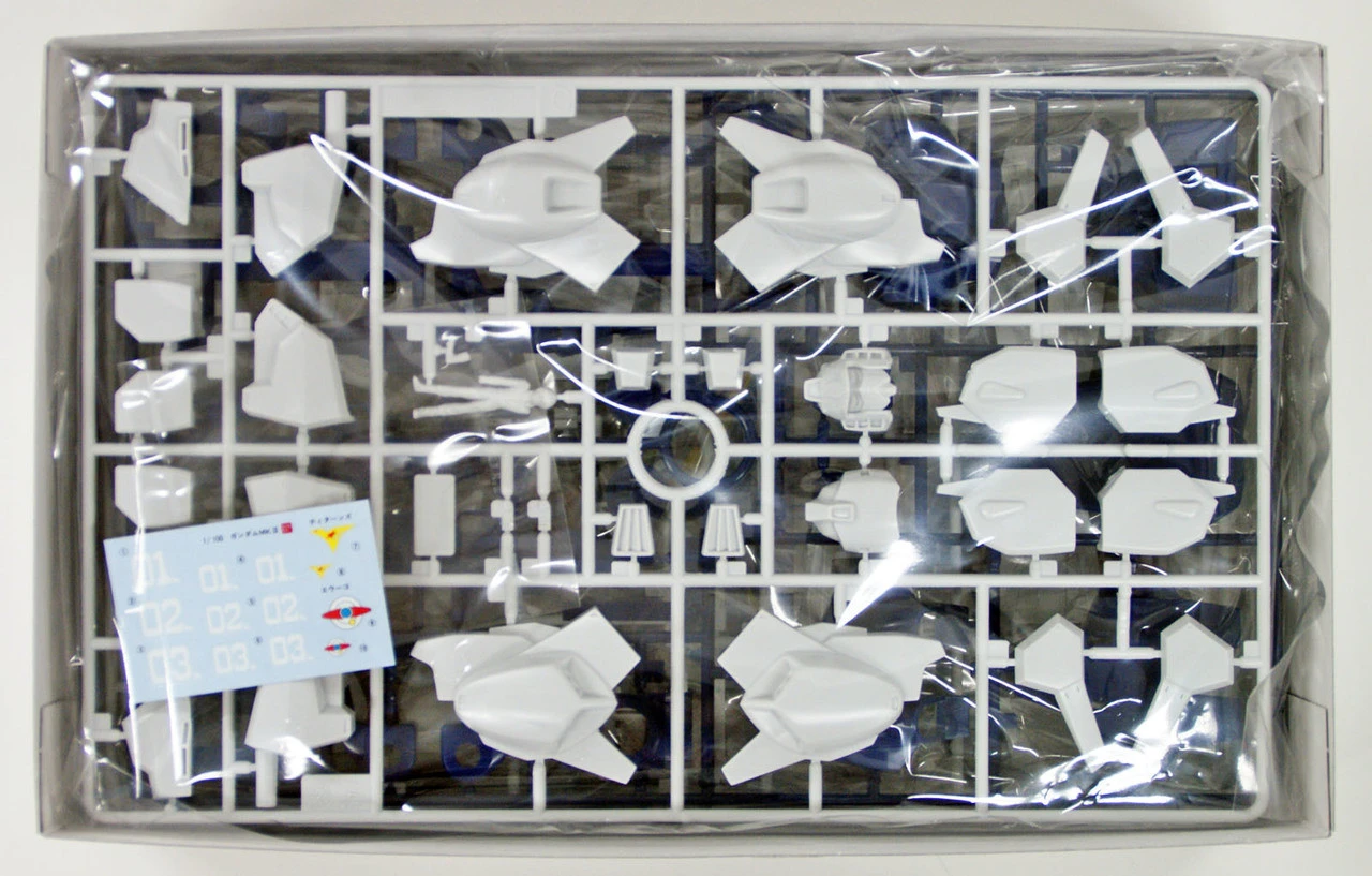 Bandai Z Gundam Series RX-178 Gundam Mark II 1/100 Scale Kit 037530 2 Bandai Z Gundam Series RX-178 Gundam Mark II 1/100 Scale Kit 037530 - Image 2