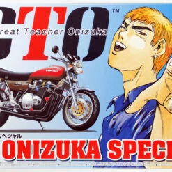 Aoshima 05606 Shonan Lovers GTO Z II Onizuka Special Motorcycle 1/12 Scale Kit