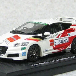 Ebbro 44692 Honda CR-Z Mugen Legend Cup 2011 Set A (White) 1/43 Scale