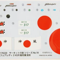 Fujimi CW10 Circuit Wolf Nissan Fairlady Z 432R Mishima Kunitomo 1/24 Scale Kit -ringkestore shop 3 74466.1425288795