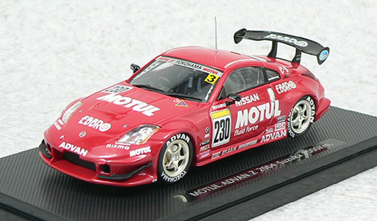 Ebbro 43632 ADVAN Z Motul Suzuka 1000km 2004 (Red) 1/43 Scale 1 Ebbro 43632 ADVAN Z Motul Suzuka 1000km 2004 (Red) 1/43 Scale