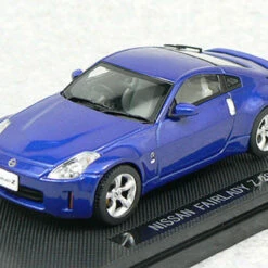 Ebbro 44033 NISSAN FAIRLADY Z 2007 Blue 1/43 Scale