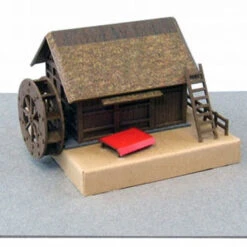 Sankei MP01-39 Water Mill 1/220 Z Scale Paper Kits