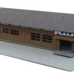 Sankei MP01-44 Station B 1/220 Z Scale Paper Kits