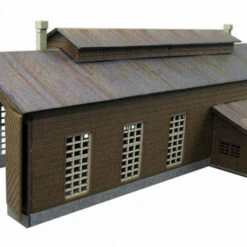 Sankei MP01-45 Locomotive House 1/220 Z Scale Paper Kits