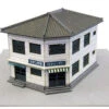 Sankei MP01-47 Cafe (Coffee Shop) 1/220 Z Scale Paper Kits