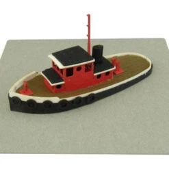 Sankei MP01-55 Tug Boat 1/220 Z Scale Paper Kits