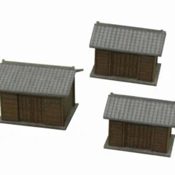 Sankei MP01-71 Shed (Storage Barn) A 1/220 Z Scale Paper Kits