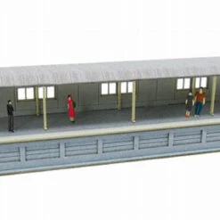 Sankei MP01-128 Platform E 1/220 Z Scale Paper Kits