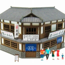 Sankei MP01-130 Japanese Restaurant 1/220 Z Scale Paper Kits