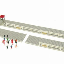 Sankei MP01-131 Sidewalk A 1/220 Z Scale Paper Kits