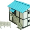 Sankei MP01-158 Prefabricated Hut (1/220 Z Scale)