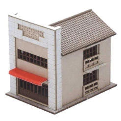 Advance 0022 Billboard Architecture Store C Assembly Kit (Z Scale)