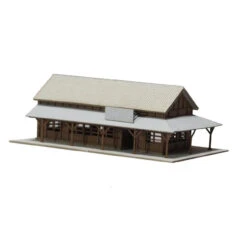 Advance 0053 Wooden Station Building Assembly Kit (Z Scale)
