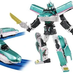 Takara Tomy Pla-Rail Shinkansen Transformation Robot Shinkarion Z E5 Hayabusa