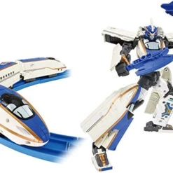 Takara Tomy Pla-Rail Shinkansen Transformation Robot Shinkarion Z E7 Kagayaki