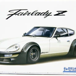 Aoshima The Model Car 1/24 Nissan S30 Fairlady Z Aero Custom Ver.2 '75 Plastic Model