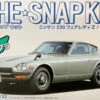 Aoshima The Snap Kit No.13-D 1/32 Nissan S30 Fairlady Z Silver Plastic Model