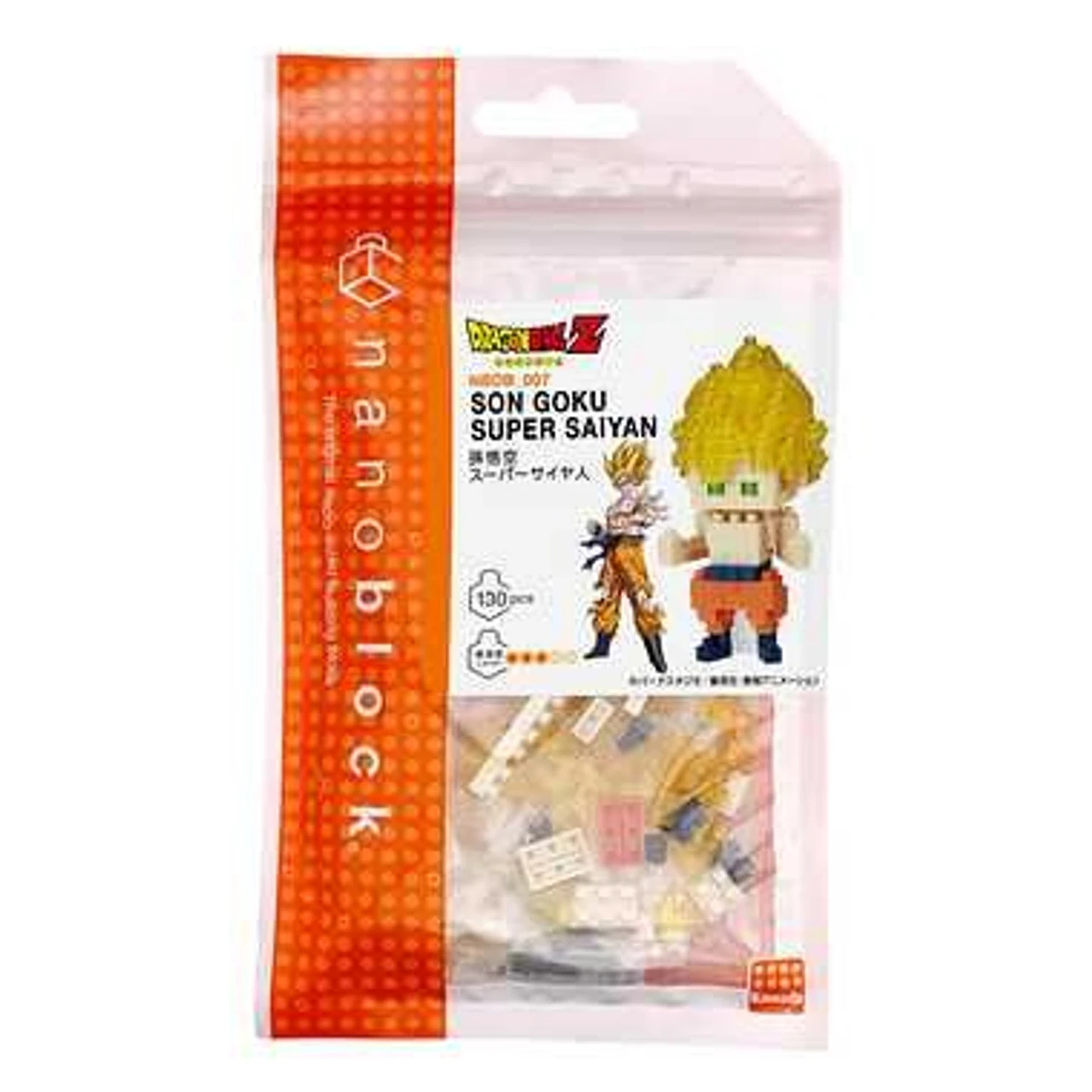 Kawada Nanoblock Dragon Ball Z Son Goku Super Saiyan 2 Kawada Nanoblock Dragon Ball Z Son Goku Super Saiyan - Image 2