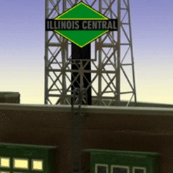 Miller Engineering 339085 N/Z Scale IL Central Billboard