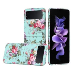 Floral Bouquet Series Slim Protective Cover (I) For Samsung Galaxy Z Flip 4