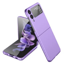 Slim Protective Cover For Samsung Galaxy Z Flip 4 - Purple