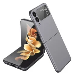 Slim Protective Cover For Samsung Galaxy Z Flip 4 - Grey