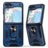 Ring Holder Case For Samsung Galaxy Z Flip 5 - Blue