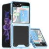 Clarity Collection Transparent Case For Samsung Galaxy Z Flip 5 - Blue