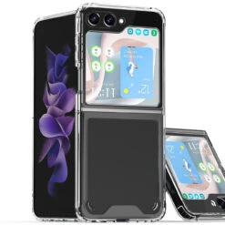 Clarity Collection Transparent Case For Samsung Galaxy Z Flip 5 - Clear