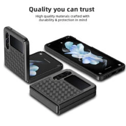 Combo Shell Case With Holster Belt Clip For Samsung Galaxy Z Flip 4 - Black -ringkestore shop QBUNQHLS 4Flip BK 3 61372.1690241165