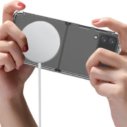 Tough Shield Clear Case With MagSafe Magnetic Ring For Samsung Galaxy Z Flip 4 -ringkestore shop SAMZFLIP4CMAG00 4 48883.1690863397