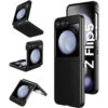 Slim Protective Cover For Samsung Galaxy Z Flip 5 - Black