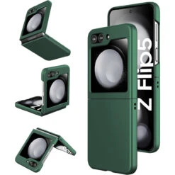 Slim Protective Cover For Samsung Galaxy Z Flip 5 - Green