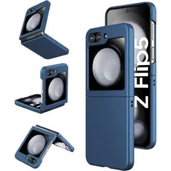 Slim Protective Cover For Samsung Galaxy Z Flip 5 - Blue