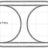 Bachmann E-Z Track Train Layout #004 Train Set HO Scale 4' X 8' Wire Switches