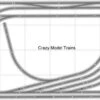 Bachmann E-Z Track Train Layout #011 Train Set HO Scale 4' X 8' Wire Switches