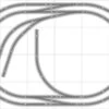 Bachmann E-Z Track Train Layout #020 Train Set HO Scale 4' X 6' Wire Switches
