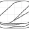 Bachmann E-Z Track Train Layout #021D Train Set HO Scale 4' X 6' DCC Switches