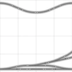 Bachmann E-Z Track Train Layout #026D Train Set HO Scale 4' X 8' DCC Switches