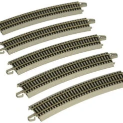 Bachmann 44506 HO Scale E-Z Track 28" Radius 18 Degree Curved Track (5/card) -ringkestore shop bac44506 68ec11d20865def0d18b29d211bf41d7390bf774 21793.1642136100