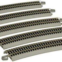 Bachmann 44519 HO Scale E-Z Track 26Radius Curved Track (5/card)