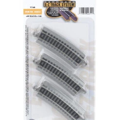 Bachmann E-Z Track Half Section 11.25" Radius Curved Track (6/card) N Scale