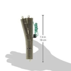Bachmann 44863 N Scale E-Z Track 4 Turnout - Left