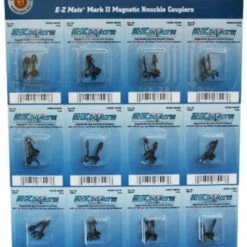 Bachmann E - Z Mate Mark II Magnetic Knuckle Couplers With Metal Coil Spring - Under Shank - Medium (12 Coupler