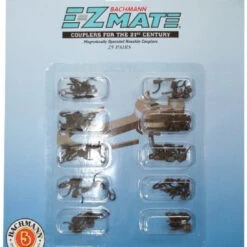 Bachmann 78105 HO Scale E-Z Mate Center Shank Medium Economy Pack (25 PK) -ringkestore shop bac78105 bachmann trains e z mate magnetic knuckle couplers economy pack center shank mediu 774622638 10093.1609697408