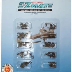 Bachmann 78105 HO Scale E-Z Mate Center Shank Medium Economy Pack (25 PK)