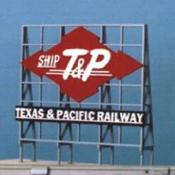 Blair Line 1531 Z/N/HO Texas & Pacific Rooftop Sign